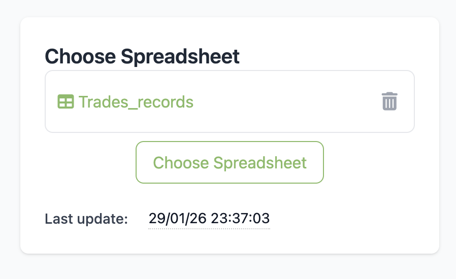 plan hyperlink to spreadsheet